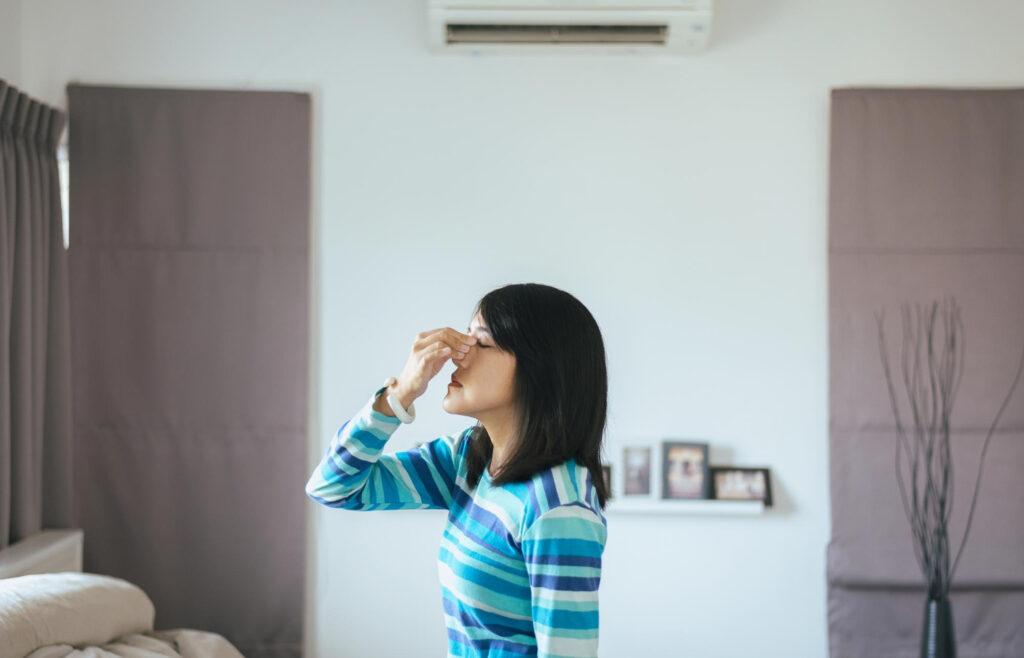 AC smell